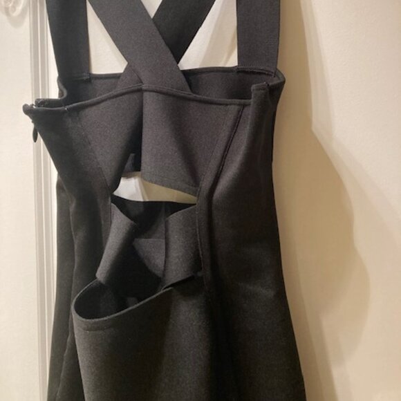 Herve by Herve Leger black cut out mini dress - Picture 3 of 4